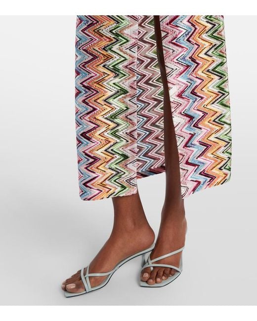 Missoni White Zigzag Beach Cover-Up