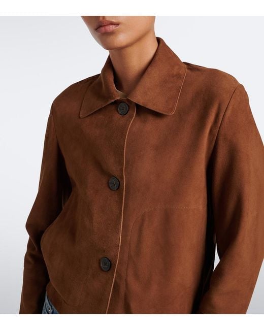 Arma Brown Emy Suede Jacket
