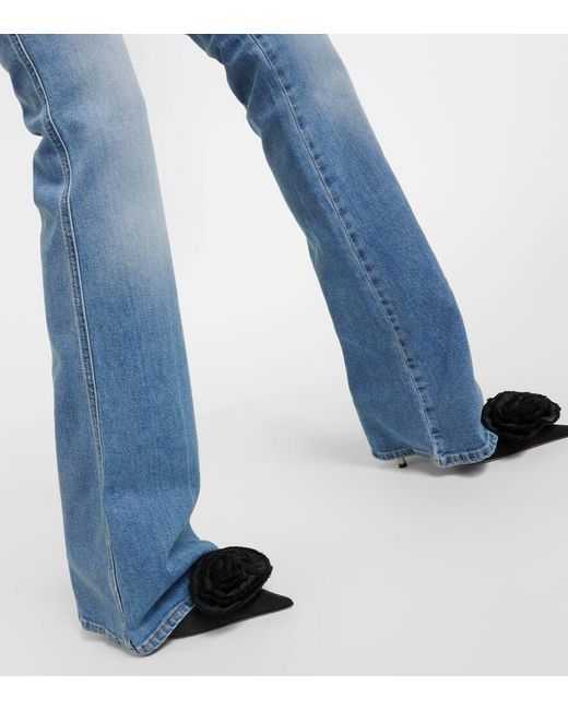Jeans flared di Blumarine in Blue