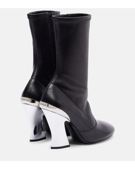 Givenchy Black Ankle Boots 95 Aus Leder