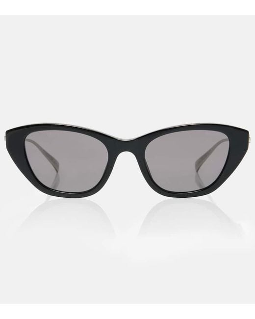 Gucci Brown Interlocking G Cat-Eye Sunglasses