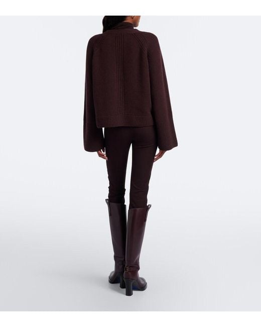 Joseph Black Gabardine Leggings