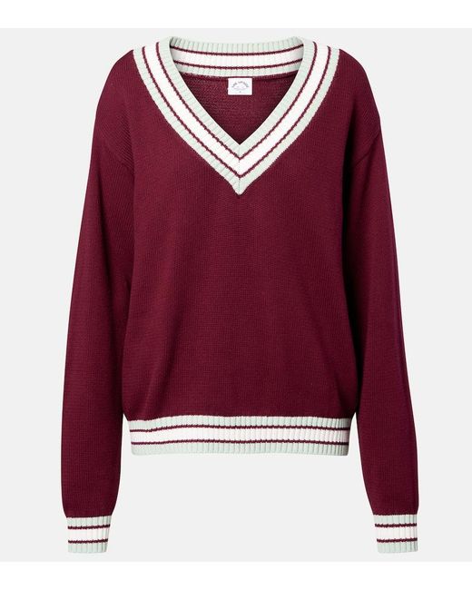 The Upside Red Pullover Josette Aus Baumwolle