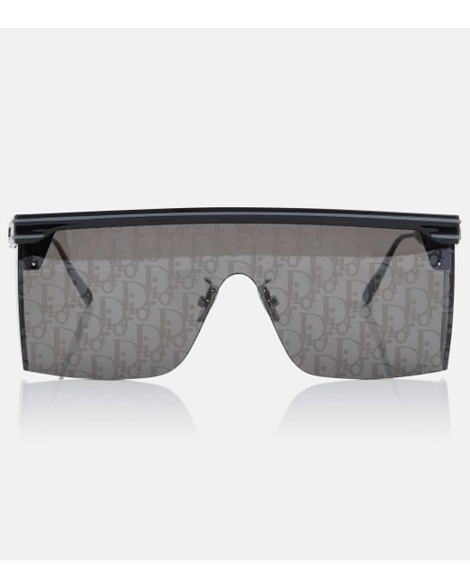 Dior Gray Diorclub M1u Square Sunglasses