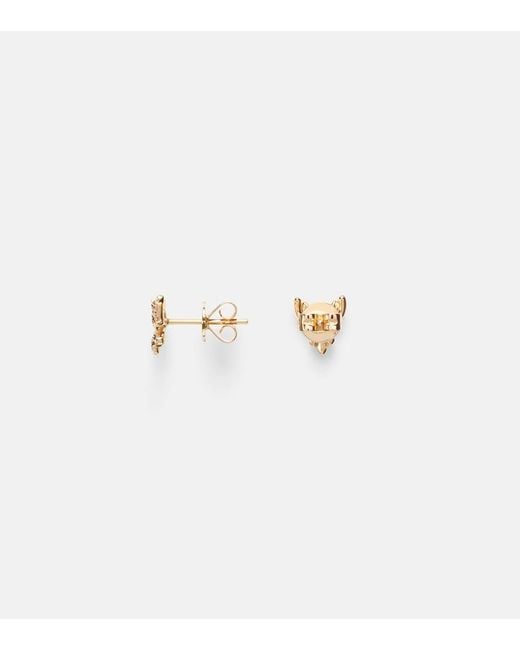 Anita Ko White 18Kt Earrings With Diamonds