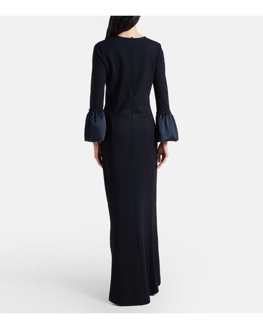 Dorothee Schumacher Black Cloudy Allure Maxi Dress