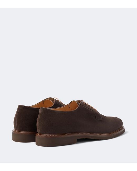 Stringate di Brunello Cucinelli in Brown da Uomo
