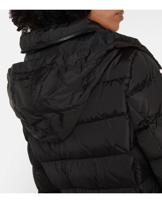 Manteau doudoune Flammette Moncler en coloris Black