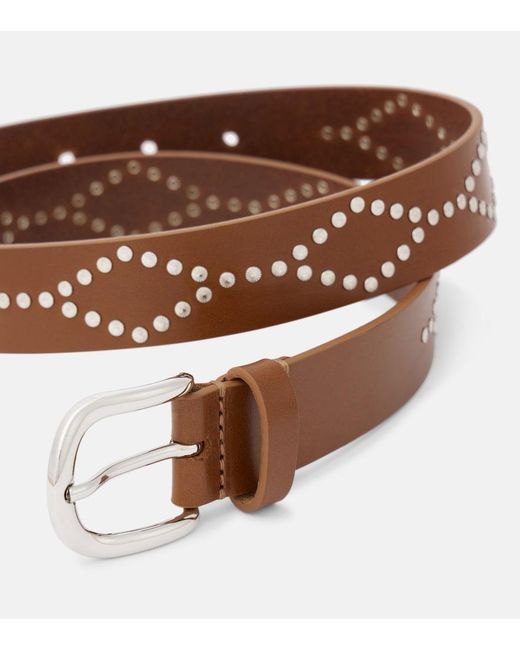 Isabel Marant Brown Liliana Leather Belt