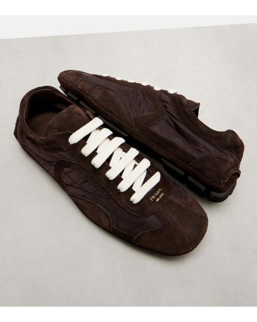 Prada Brown Montecarlo Re-Edition 2005 Sneakers