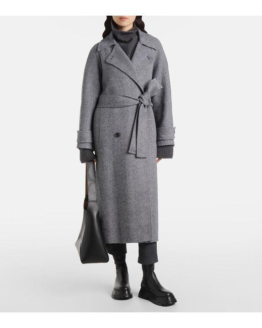 Joseph Gray New Navarre Virgin Wool Coat