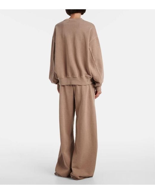 SLVRLAKE Denim Natural Cotton Jersey Sweatshirt