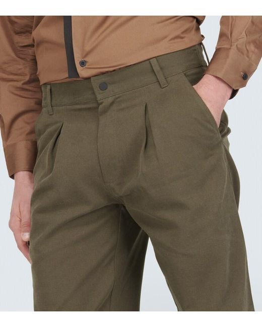 GR10K Green Boot Cotton Twill Cargo Pants for men