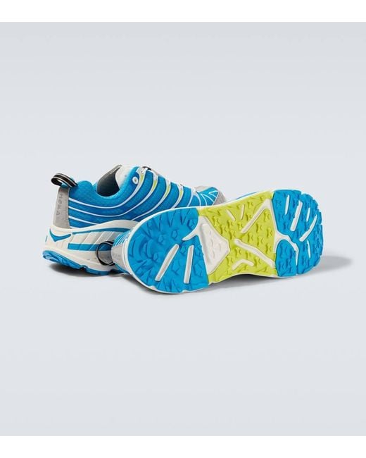 Hoka One One Blue Stinson Evo Og Mesh Running Shoes for men