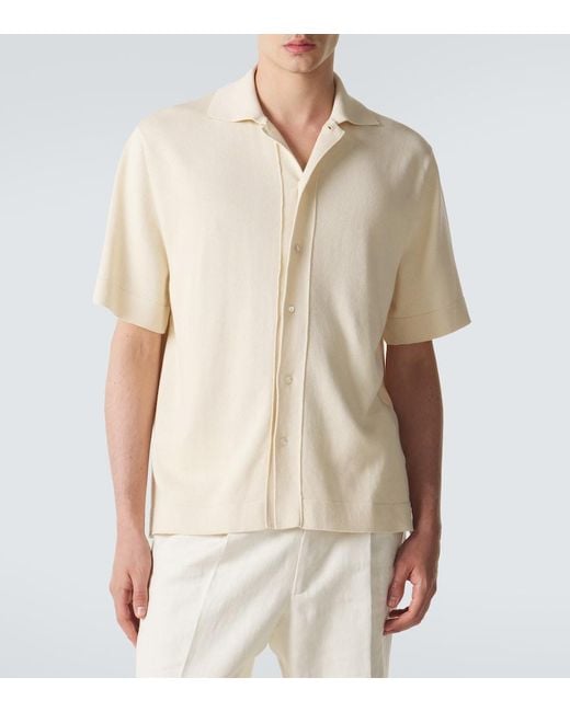 Camisa De Punto De Algodon STÒFFA de hombre de color Natural