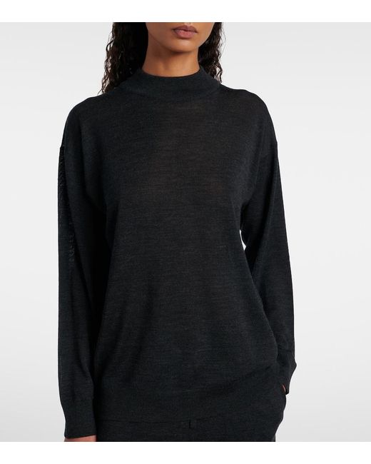 Tod's Black Wool Sweater