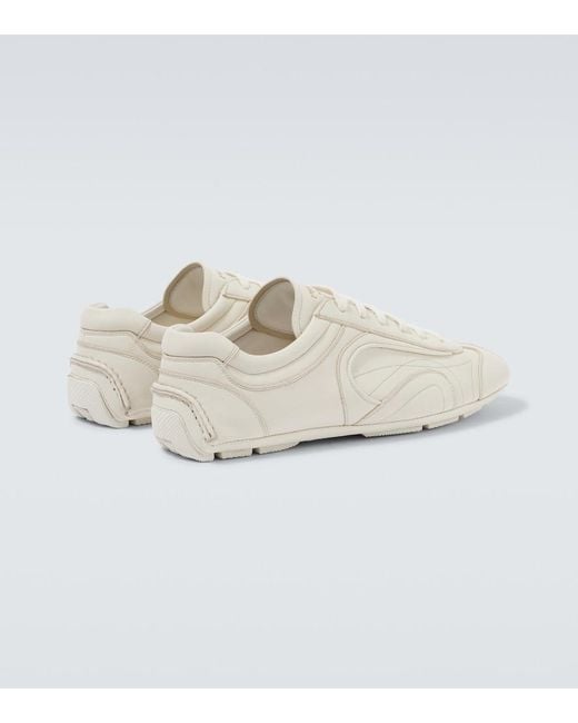 Prada Multicolor Montecarlo Re-Edition 2005 Antiqued Nappa Leather Sneakers for men