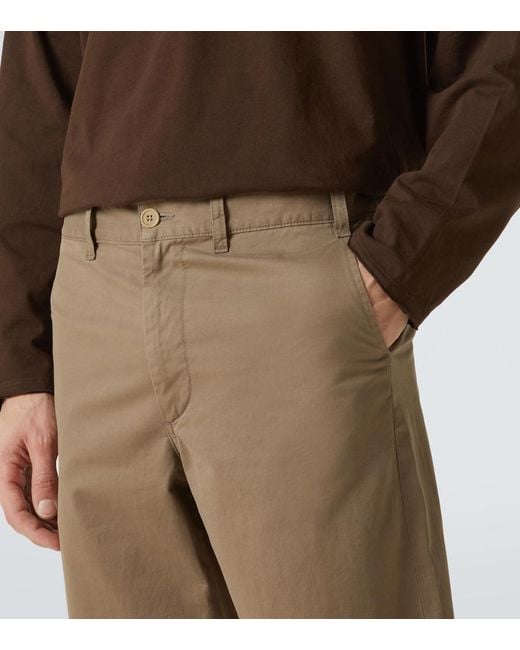 The Row Natural Zach Cotton And Cashmere Gabardine Chinos for men