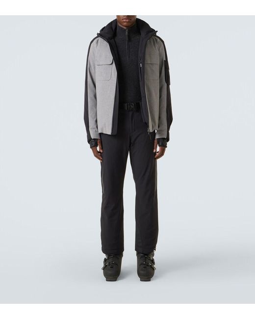 Bogner Black Derek-1 Wool And Cashmere Sweater for men