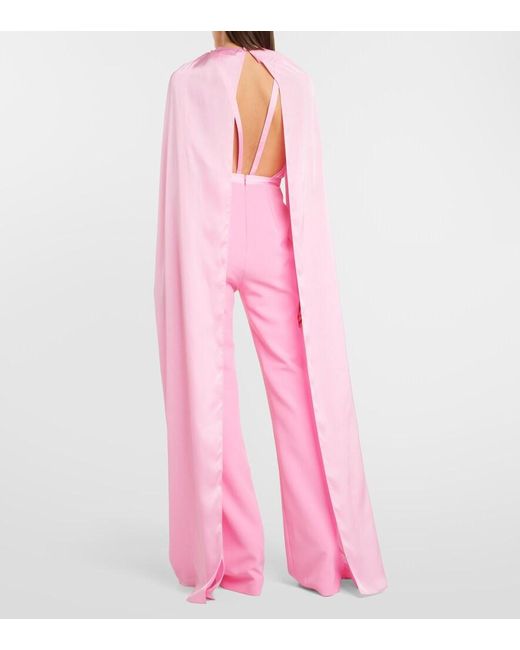 Mono Bianca Con Capa Safiyaa de color Pink