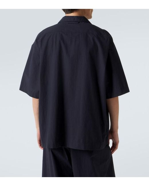 Studio Nicholson Blue Agios Cotton Shirt for men
