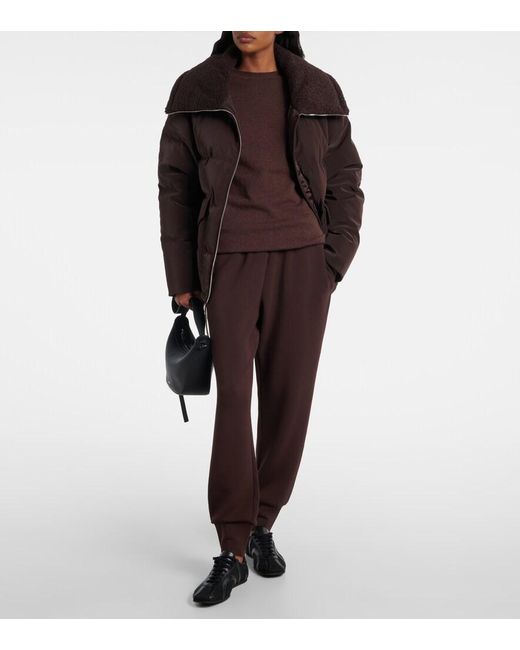 Varley Brown Roseville Down Jacket