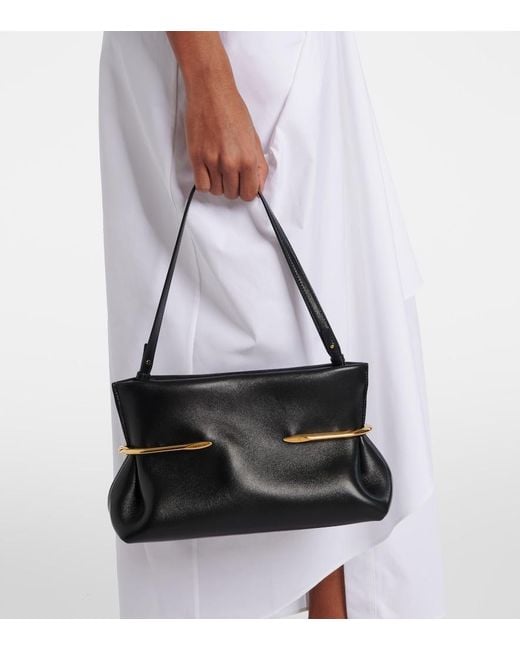 Givenchy Black Pinch Mini Leather Clutch