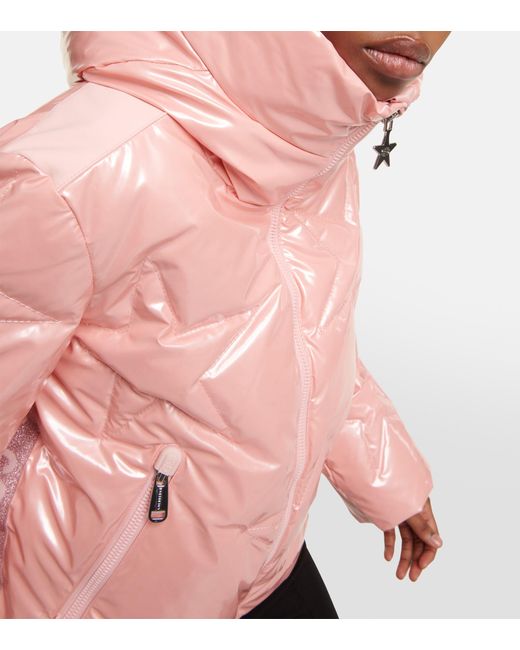 Goldbergh Glamstar Down Ski Jacket in Pink Lyst