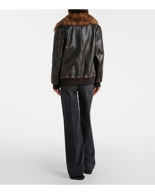 Dolce & Gabbana Black High-Rise Flared Jeans