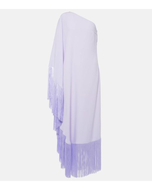 Robe longue Spritz en crepe ‎Taller Marmo en coloris Purple