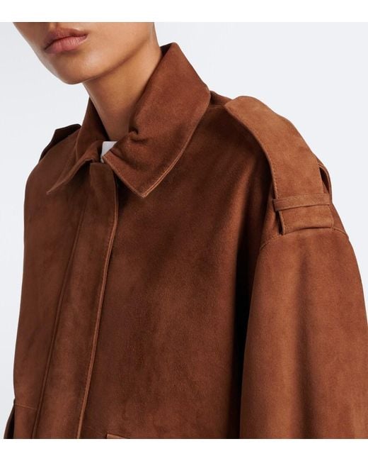 Arma Brown Halti Suede Blouson Jacket