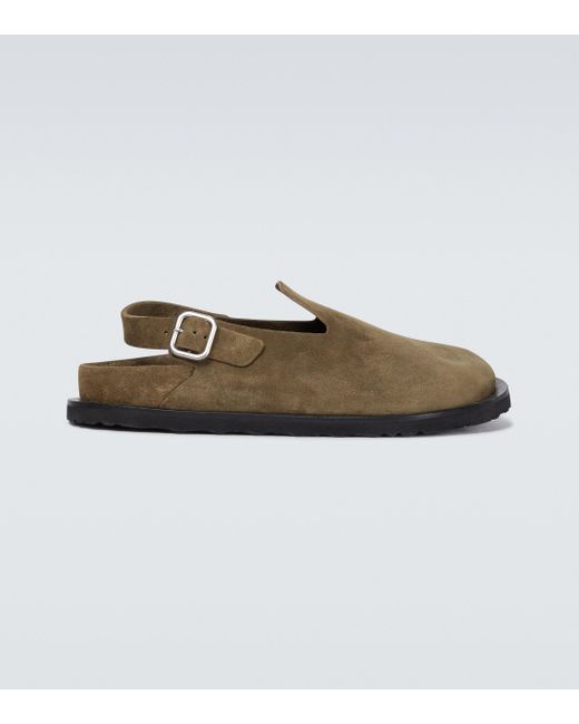 Jil Sander Multicolor Birkenstock X Berlin Suede Mules for men
