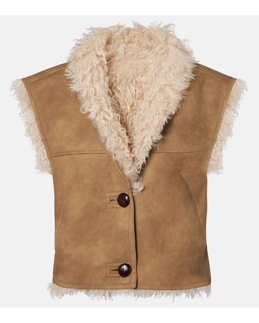 Isabel Marant Natural Clara Reversible Vest