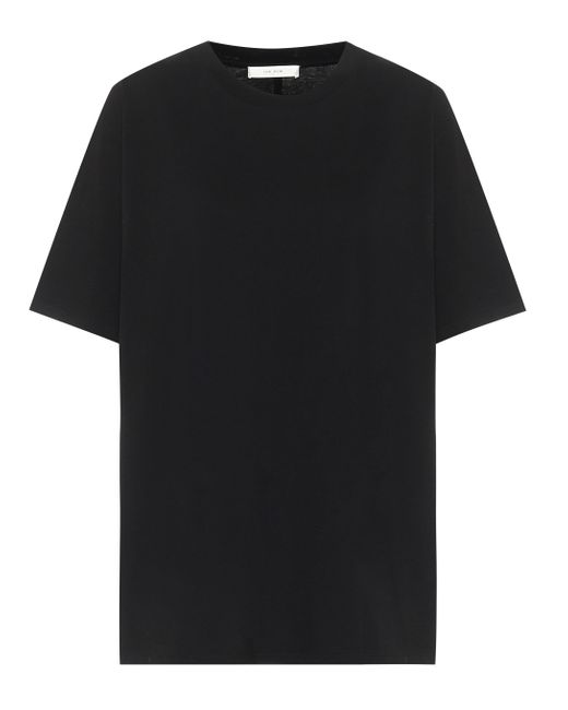 The Row Wesler Cotton T-shirt in Black - Lyst
