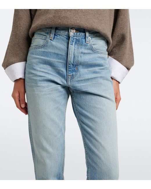 SLVRLAKE Denim Blue Virginia Slim Jeans