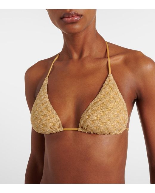 Missoni White Lame Bikini