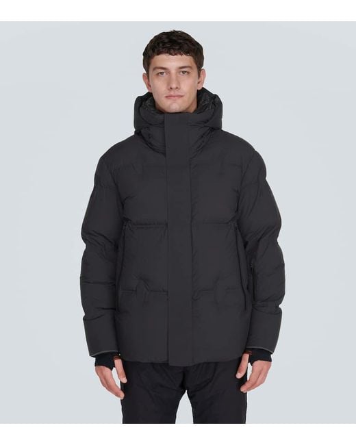 Zegna Blue Oversized Ski Jacket for men