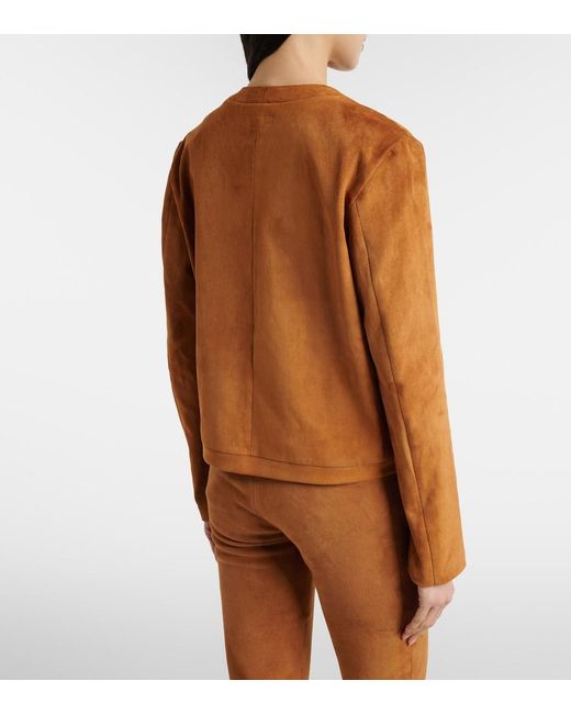 Stouls Brown Gabrielle Suede Jacket
