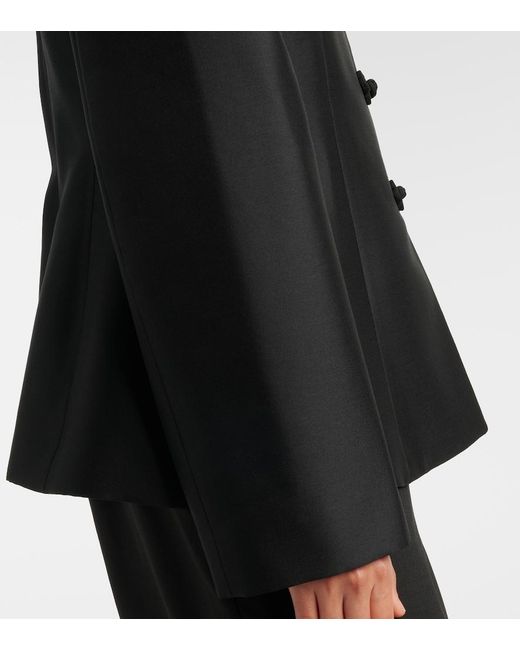 Rohe Black Wool-Blend Jacket