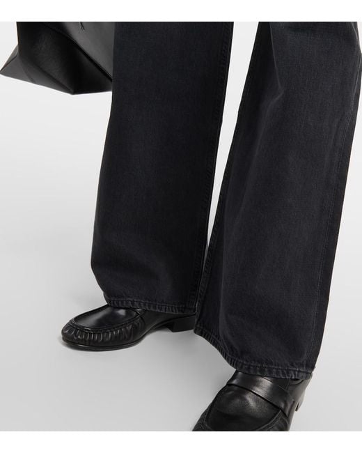 Citizens of Humanity Blue Maritzy High-Rise Wide-Leg Jeans
