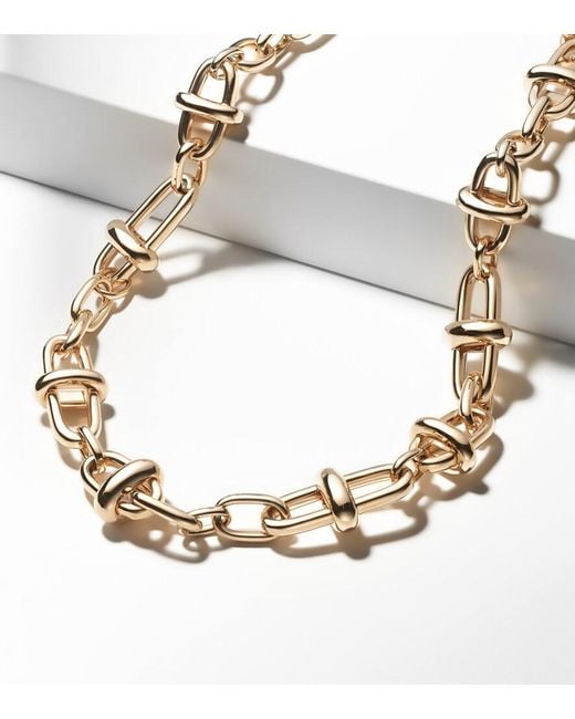 Pomellato Metallic Iconica 18Kt Rose Chain Necklace