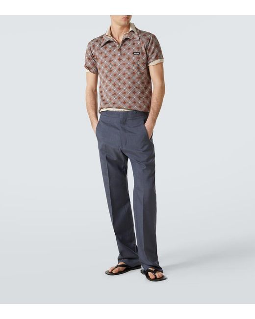 Polo di Miu Miu in Brown da Uomo