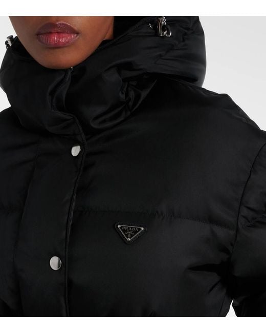 Prada Black Re-Nylon Down-Filled Jacket