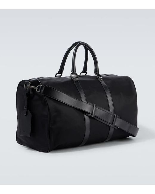 Kiton Weekender Mit Leder in Black für Herren