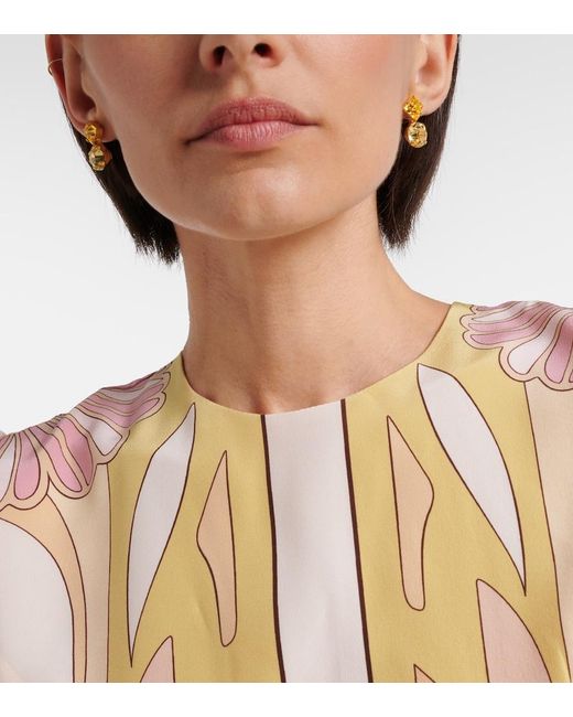 Jennifer Behr Metallic Gaven Embellished-Plated Earrings
