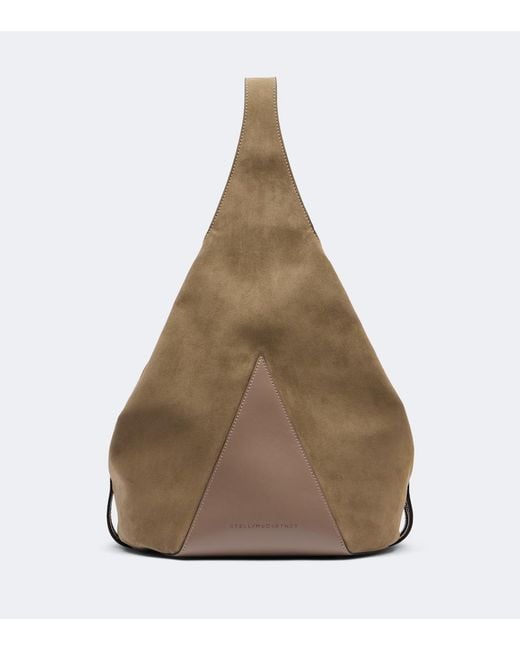 Stella McCartney Natural Appaloosa Medium Bucket Bag