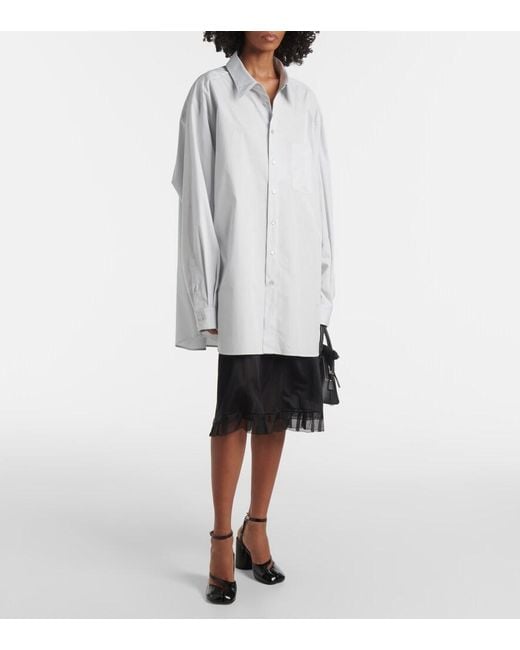 Maison Margiela Black Tabi Leather Pumps