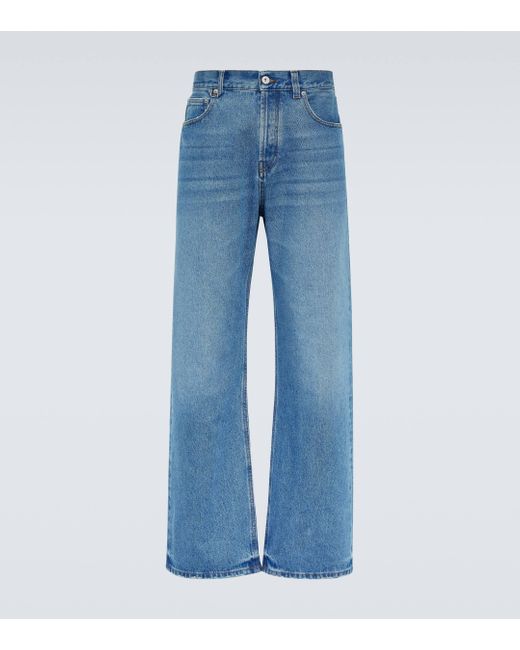 Jacquemus Blue Le De Nimes Droit Straight Jeans for men