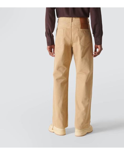 Jacquemus Natural Mid-rise Straight Jeans for men