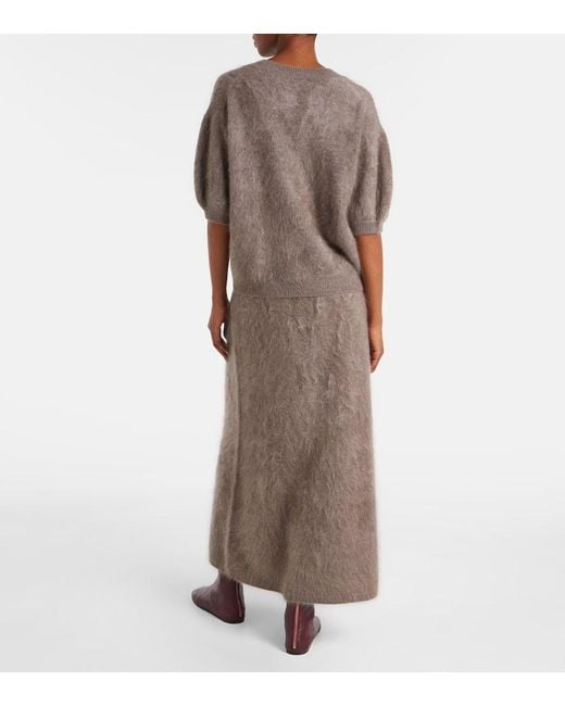 Lisa Yang Brown Juniper Cashmere Sweater